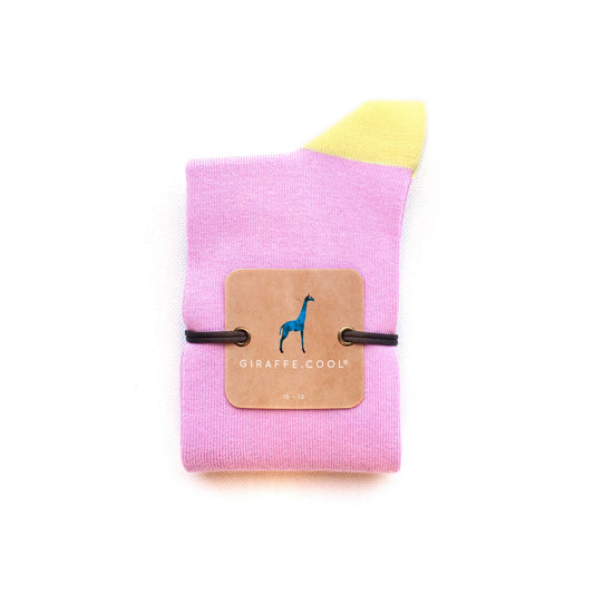 Lilac Blue & Yellow Socks